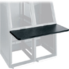 WS2-S18-GBF Middle Atlantic Two Bay Straight Black T-Mold Trim - Finished All Sides