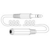 XC100X Vanco Cable 1/4" Stereo Plug / 1/4" Stereo Jack CC 25ft