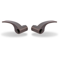 YR05D83K Yale Milan Lever Pair - Oil Rubbed Bronze (Permanent)