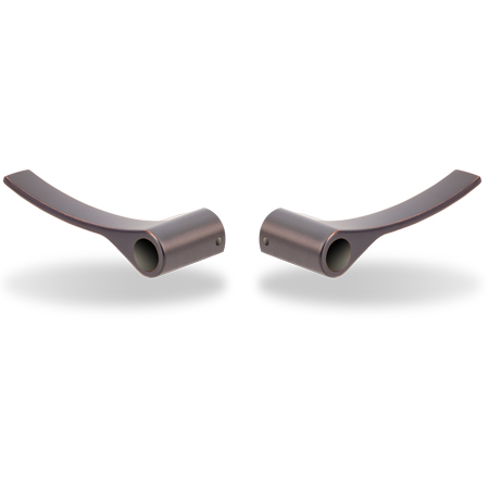 YR05D87K Yale Academy Lever Pair - Oil Rubbed Bronze (Permanent)