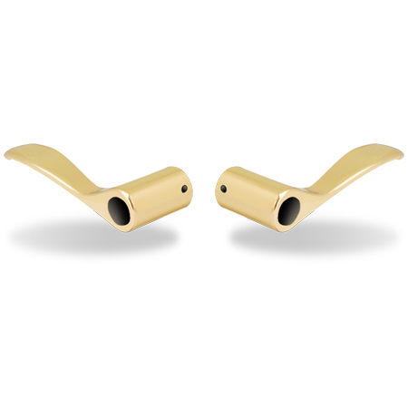 YR05D883 Yale Norwoor Lever Pair - Polished Brass