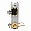 YRC256-ZW2-NW-4-605 Yale Touchscreen Interconnected Lockset NW Lever Z-Wave 4" Prep - Bright Brass