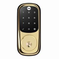 [DISCONTINUED] YRD226-ZW2-605 Yale Touchscreen Z-Wave Deadbolt - Bright Brass-PVD