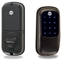[DISCONTINUED] YRD240ZW0BP Yale Key Free Touchscreen Z-Wave Deadbolt - Rubbed Bronze (Permanent)