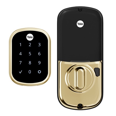 YRD256-CBA-P05 Yale Assure Lock SL Connected by August - Lifetime Brass