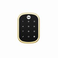 [DISCONTINUED] YRD256-CBA-605 Yale Assure Lock SL, Connected by August - Bright Brass