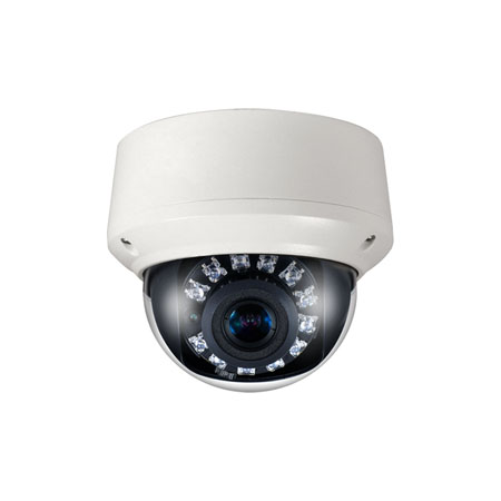 Z8-VD2V Ganz 2.8-12mm 30FPS @ 1920 x 1080 Outdoor IR Day/Night WDR Dome IP Security Camera 12VDC / 24VAC