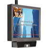 ZM-L20PD-H39 Ganz 20" Public Display System For Advertising & Security w/ Hi-Res Color Camera & 3-9mm Lens