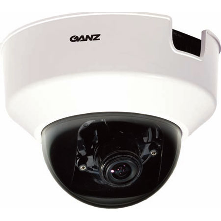 [DISCONTINUED] ZN-D2024 Ganz Indoor Fixed Network Dome w/ 2-4mm Varifocal Lens MPEG4/MJPEG PoE