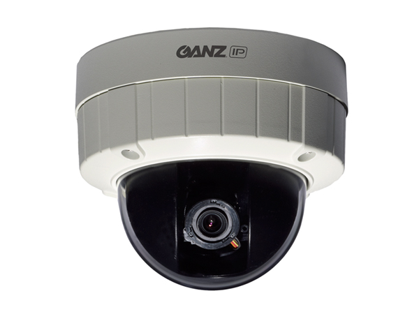 [DISCONTINUED] ZN-DT1A Ganz 1/2.5" Progressive Scan CMOS 3.3~12mm H.264 VGA IP66 Day/Night Dual Voltage PoE Outdoor Dome Camera