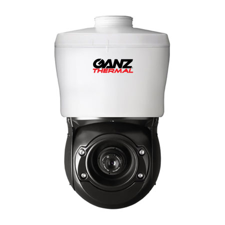 ZNT1-PAT24G35A Ganz 12.8mm 30FPS @ 640x480 Outdoor Pan & Tilt Thermal IP Security Camera 12VDC/24VAC/POE