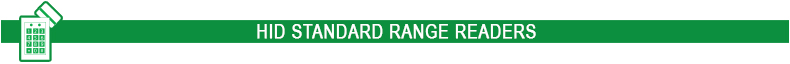HID Standard Range Readers
