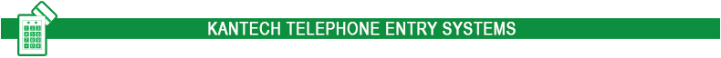 Kantech Telephone Entry Systems