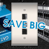 DWG Product Spotlight: HUGE STOCK on Keystone Jacks, Wall Plates and Patch Panels! SAVE BIG TODAY!