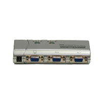 MMAKVS02SK Minuteman Slim Desktop PS2 KVM Switch with 2 Cables-DISCONTINUED