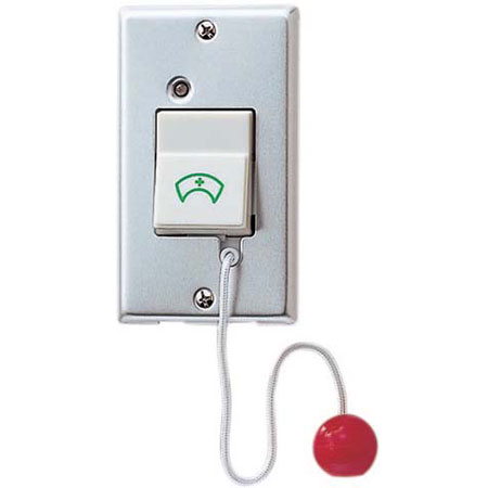 [DISCONTINUED] NBR-7AS AIPHONE BATHROOM PULL CORD SWITCH W/ MANUAL RESET FOR NEM