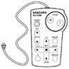 SCC-100 Hanwha Techwin Hand Held Controller for SDZ-300 & SDZ-330-DISCONTINUED
