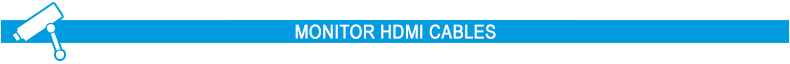 Monitor HDMI Cables