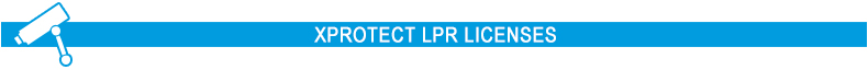 XProtect LPR Licenses