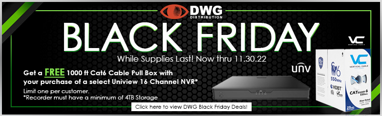 DWG Black Friday Free 1000' Cat6 Cable Offer